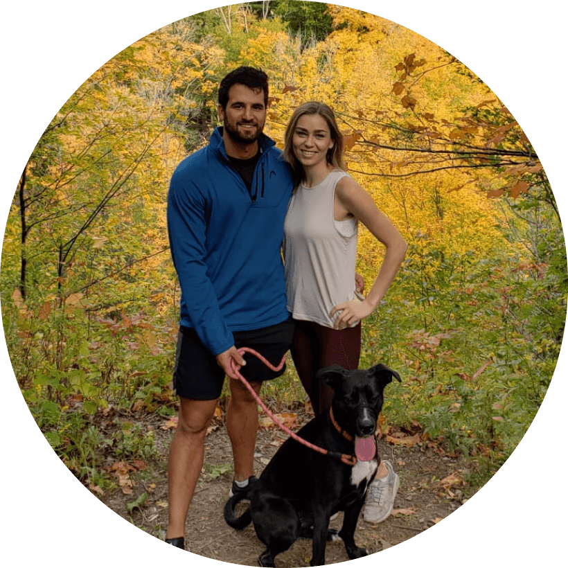 Me and my family on a hike